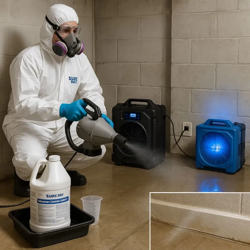 Sanitization and Odor Removal process in Winona Lake, IN