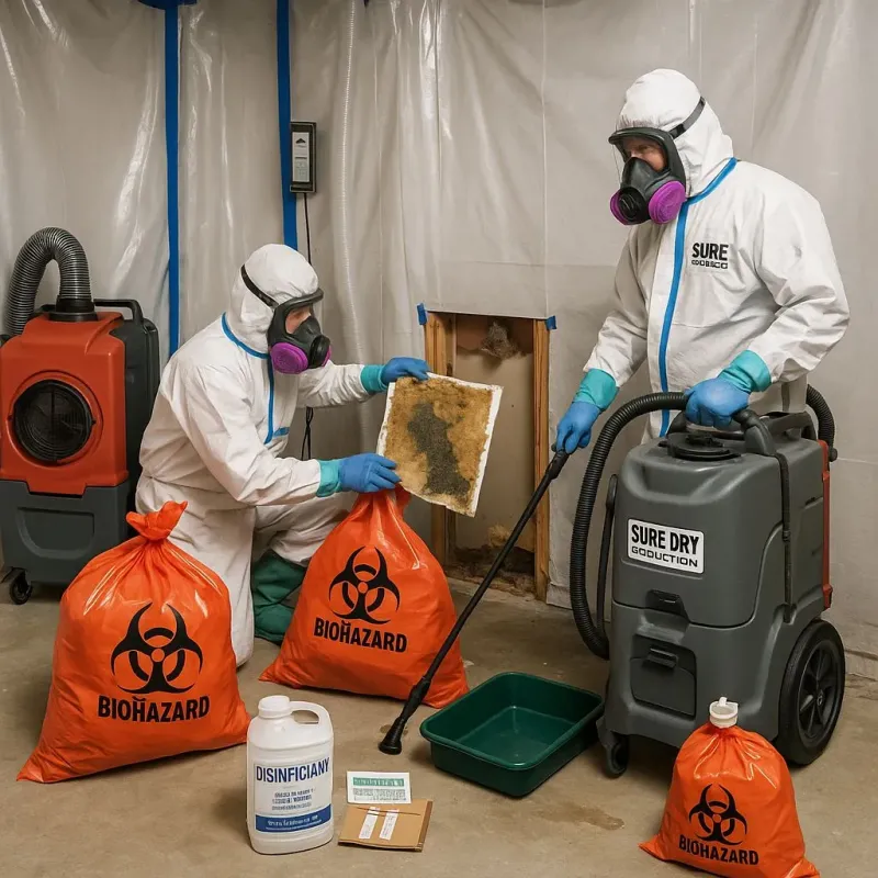 Contaminated Water Handling Protocols process in Winona Lake, IN